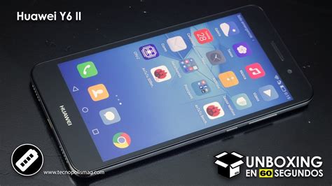 Unboxing En 60 Segundos Huawei Y6 Ii En Español Youtube