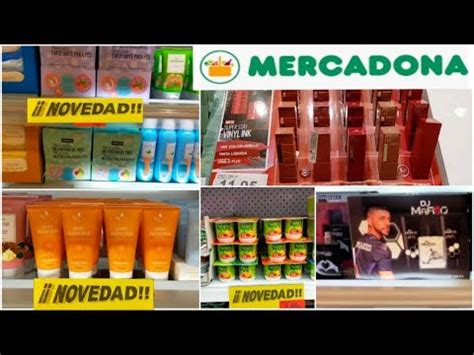 MERCADONA NOVEDADES PERFUMERÍA PINTALABIOS YouTube