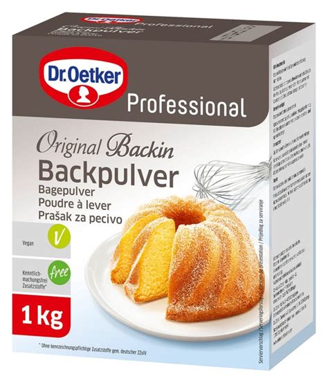 Dr Oetker Professional Original Backin Backpulver 1 Kg Von METRO