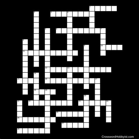 Emergency Action Plan Crossword Puzzle