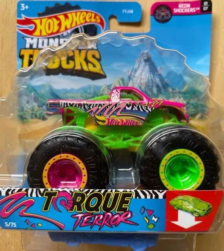 Hot Wheels Monster Trucks Torque Terror Camion Monstruo Mercadolibre