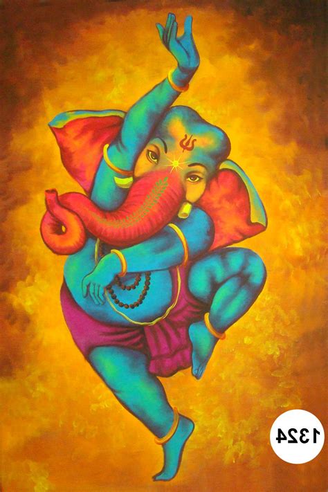 Ganesh Ji Painting At Explore Collection Of Ganesh