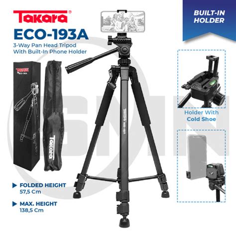 Jual Tripod Takara ECO 193a Jakarta Barat SMN Official Tokopedia