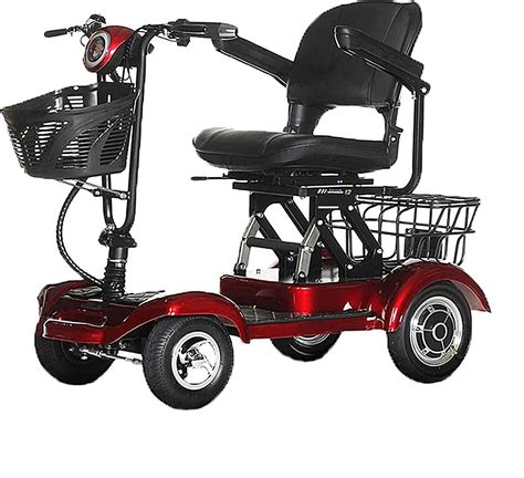 Electric Scooter For Seniors And Adults 4 Wheel Scooters With