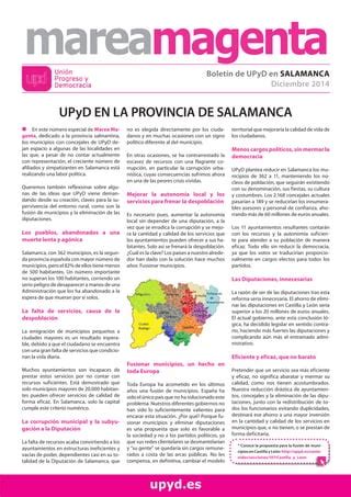 Boletin UPyD Salamanca Diciembre 2014 PDF