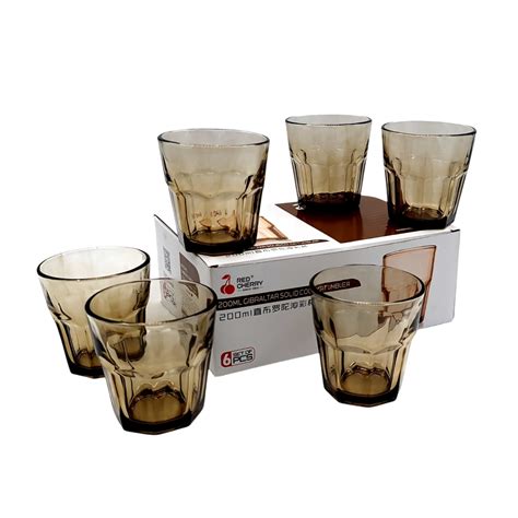 Ripley Set Vasos Whisky Pcs Vidrio X Cm Marr N Ml