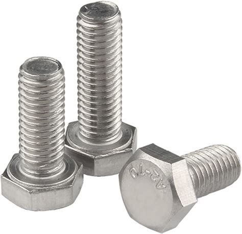 M M M M M M M M Stainless Steel Hex Bolts Screws Dimensions