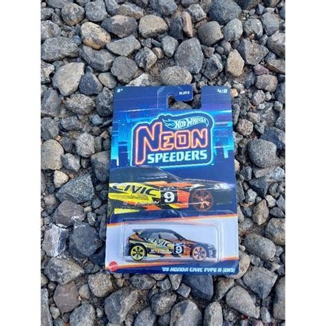 Jual Hot Wheels Neon Speeders Honda Civic Type R EK Shopee Indonesia