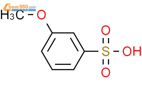 34256 01 4 3 甲氧基 苯磺酸化学式结构式分子式molsmiles 960化工网