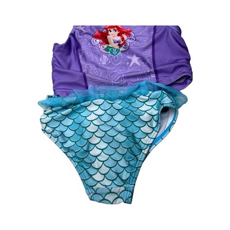 Disney Princess Swim Disney Princess Ariel Girls Bikini Sz 24 Mo