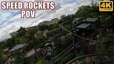 Speed Rockets POV Front Row 4K 60FPS Jardin D Acclimatation