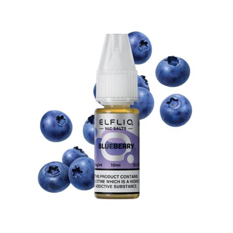 Elfliq Blueberry Nic Salt Eliquid 10ml aroma koncentrátum eliquid