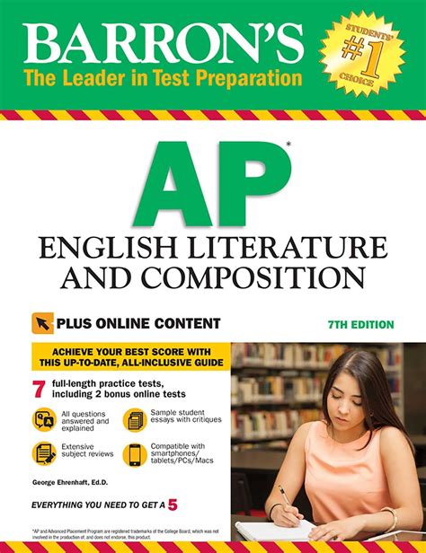 Barrons Ap English Literature And Composition With Online Tests