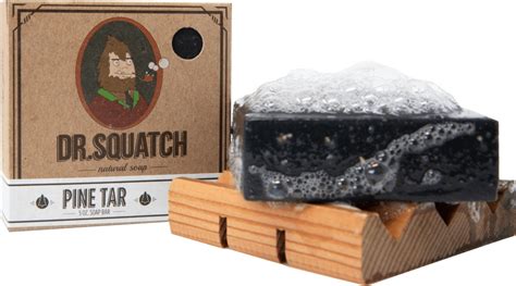 I Tried Dr Squatch All Natural Pine Tar Soap And My Skin Has Never