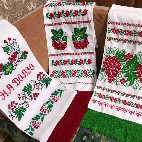 Вишиті рушники ручна робота Вишиваю на замовлення також