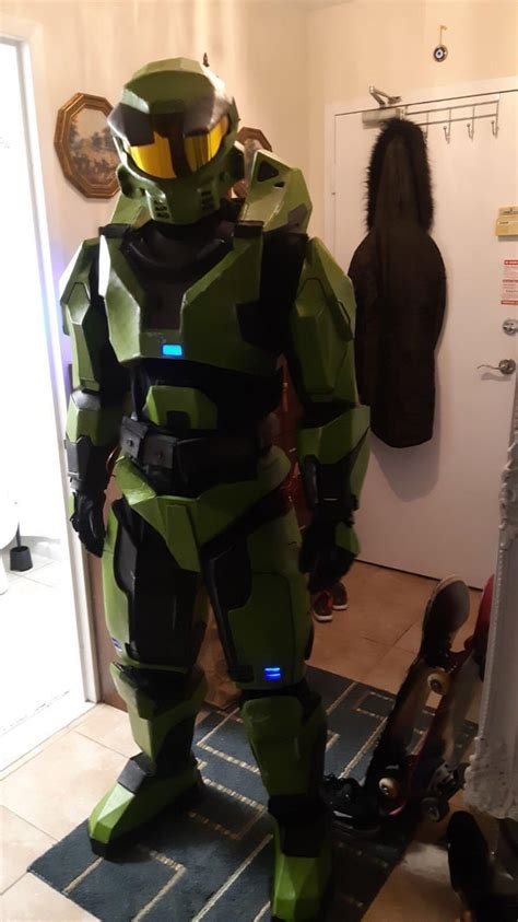 My Mark V Master Chief Cosplay : halo