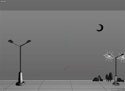 cartoon night scene 3D model | CGTrader