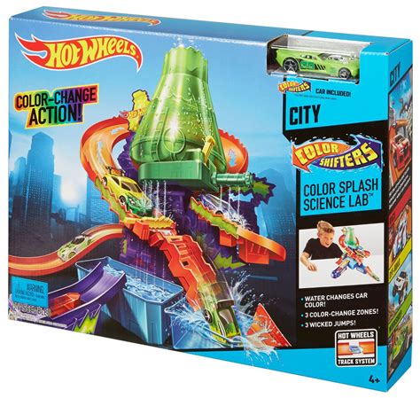 Hot Wheels Color Splash Science Lab Playset Multi Color Baby S World