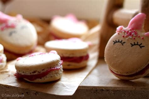 S Es Leibgericht Einhorn Macarons Mit Himbeer F Llung