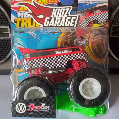 Jual Hot Wheels Monster Trucks VW Drag Bus Kota Magelang Kidz Garage Tokopedia