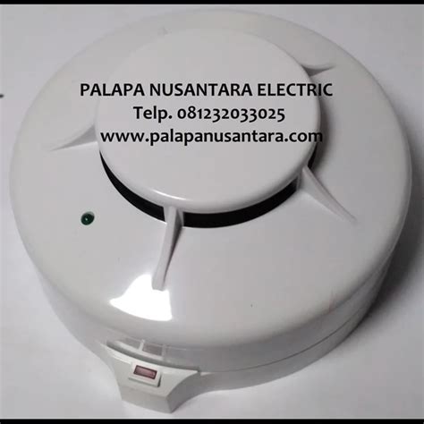 Smoke Detector Hooseki Type Photoelectric Alarm Kebakaran Palapa