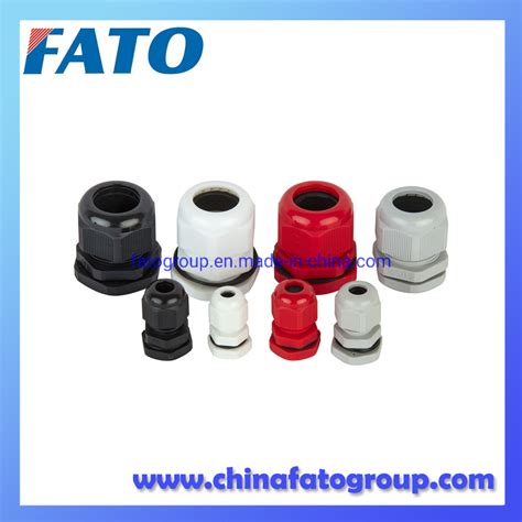 Top Quality Ip Waterproof Plastic Nylon Cable Gland With Locknuts