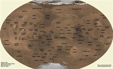 map mars explore red planet
