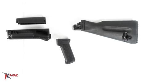 Arsenal Piece Black Warsaw Length Mil Spec Buttstock Set For Stamped