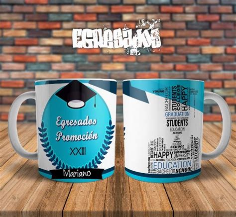 Plantillas Tazas Egresados Egresaditos Dise Os Sublimar Imprimikits