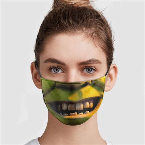 Shrek Face Mask | Allbluetees.com