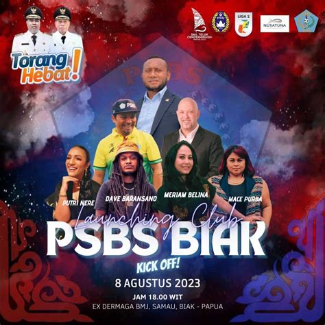 Launching Klub Psbs Biak Pada Agustus Jubi Papua