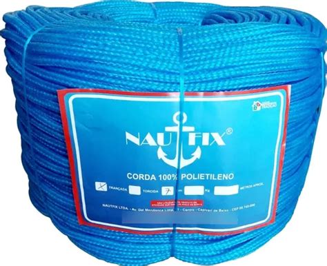 Corda Azul Nylon Multifilamento Mm Rolo Metros