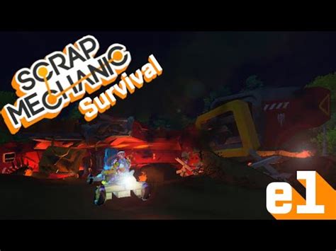 The First Utility Vehicle Let S Play Scrap Mechanic Survival E1S1