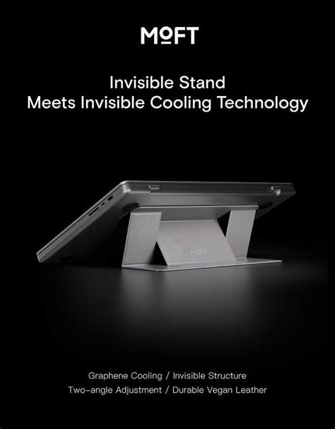 Moft Graphene Cooling Stand With Invisible Design Computers And Tech