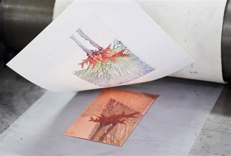 etching beginner east london printmakers