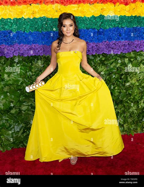 New York Ny June 09 2019 Ashley Park Attends The 73rd Annual Tony