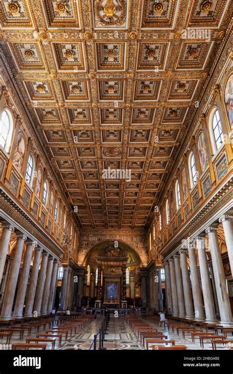 Roma Italia Basilica Di Santa Maria Maggiore Basilica Di Santa Maria