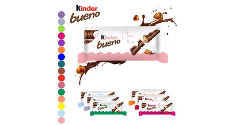 Kinder Bueno Personnalis Couleurs L Atelier Cr Ations