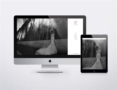 Carines Bridal Atelier Website Design On Behance