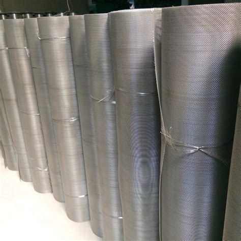 China Mesh 4 8 10 20 40 60 100 200 Stainless Steel Woven Filtration