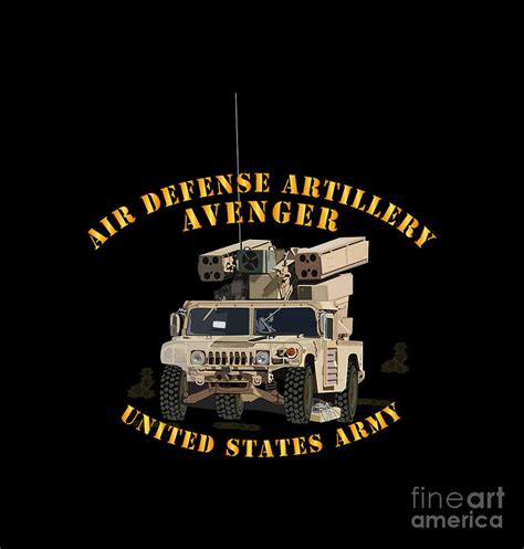 Army - Avenger Air Defense System - Ready Digital Art by Tom Adkins ...