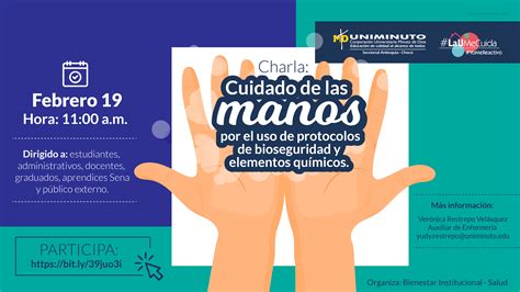 Charla Cuidado De Las Manos Inicio