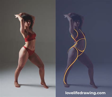 Beginner Gesture Drawing Tutorial 1 - Capturing Movement in the Pose ...