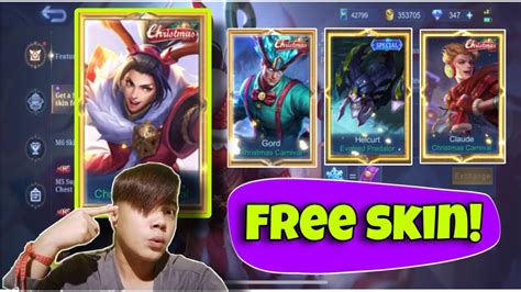 Paano Makakuha Ng Christmas Skin Sa Surprise Box Event Youtube