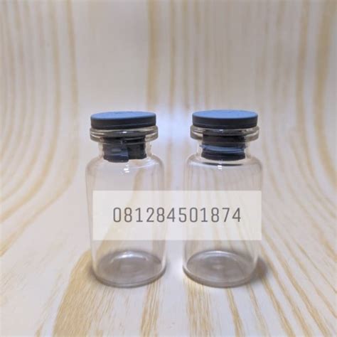 Jual Botol Vial 10 Ml Tutup Karet Kota Depok Bintang Raya Packaging