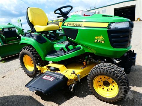 John Deere X758 For Sale In Waupun Wisconsin