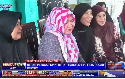 PB IDI Petugas KPPS Meninggal Akibat Kelelahan Dan Stes