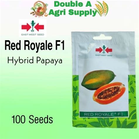 Red Royale F1 Hybrid Papaya East West Seed Lazada Ph