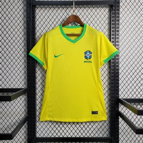 Camiseta Mujer Brasil Primera Equipaci N