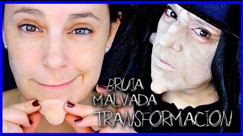 Transformaci N Bruja Malvada Con Pr Tesis Caseras Silvia Quiros Youtube